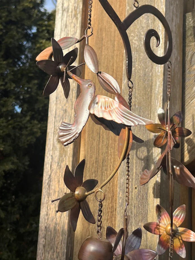 Handmade Hummingbird Wind Chime