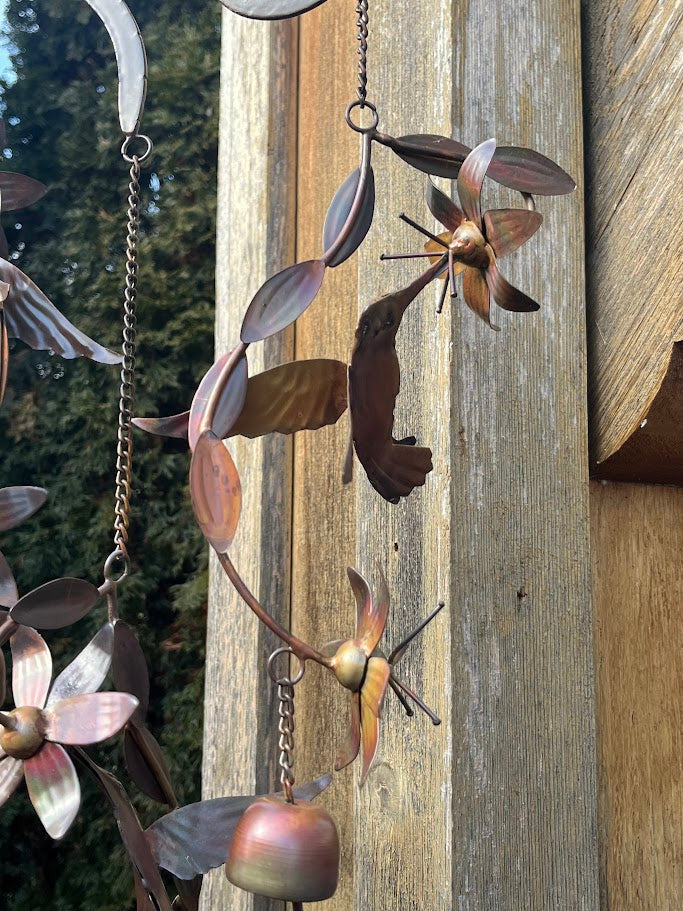 Handmade Hummingbird Wind Chime