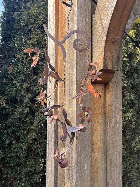 Handmade Hummingbird Wind Chime